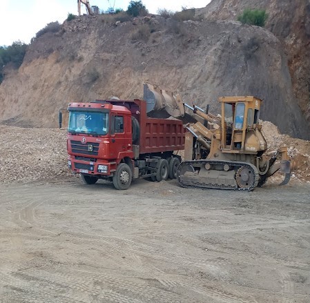 Extraction — Sarl Sobar, baryte mine Sidi Semiane 6