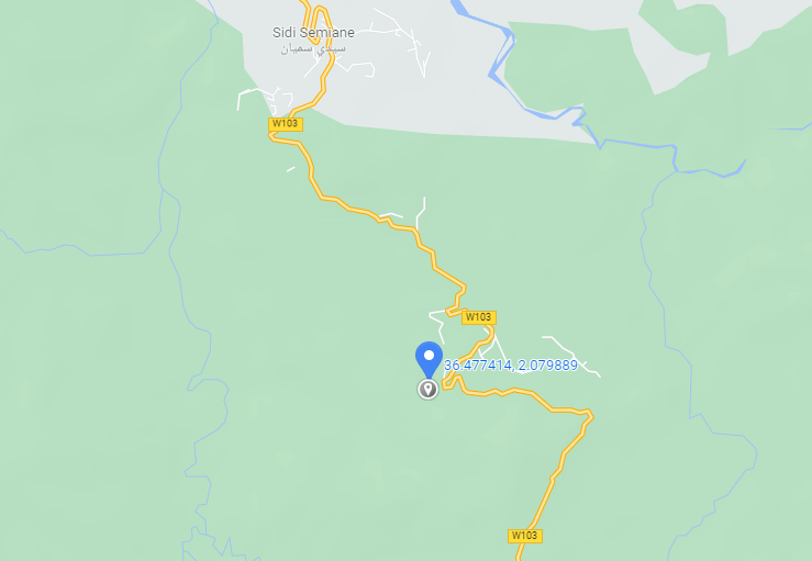 Localisation Sarl Sobar — Sidi Ghilès, Tipaza, Algérie